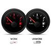 4-20mA 52mm Fuel Level Gauge with Alarm Flashing Current Signal Oil Tank Meter Indicator Waterproof Red LED for Car Boat Custom