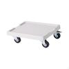 Pallet Cart, Plant Tray, Wheels, Flower Pot Rack On Tray with