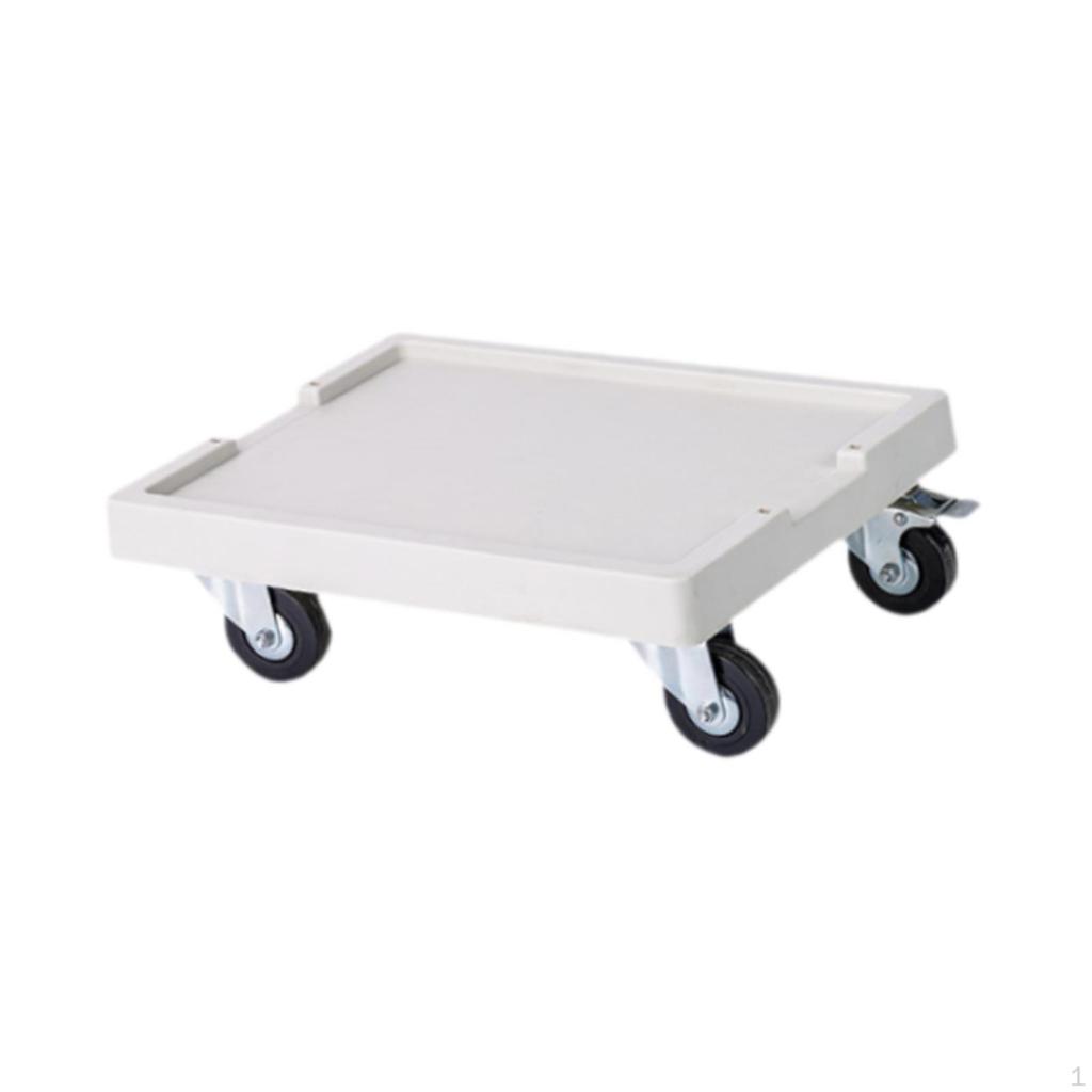 Pallet Cart, Plant Tray, Wheels, Flower Pot Rack On Tray with