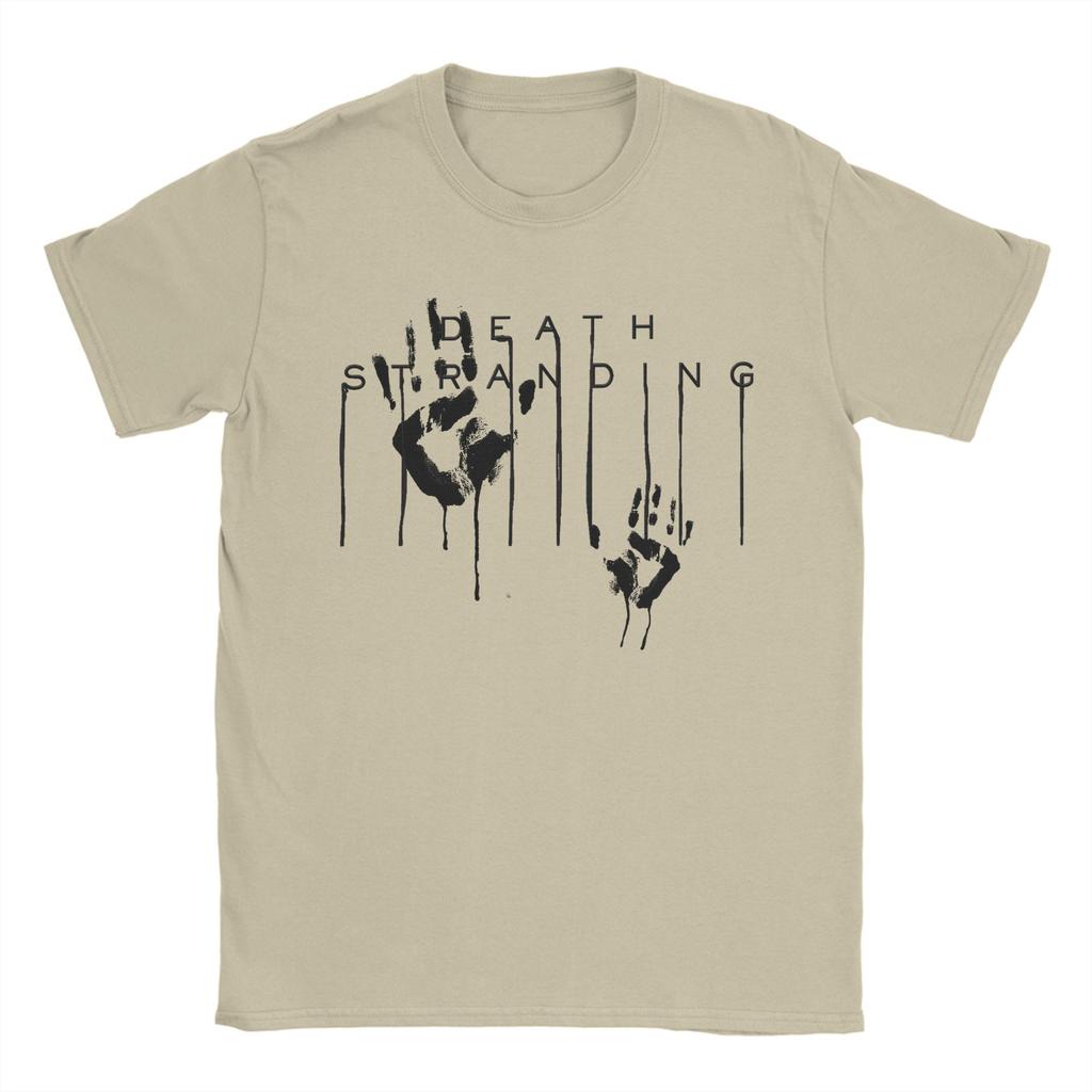 Death Stranding 2 Hands Lou Sam Porter Hideo Kojima Graphic Print T Shirt for Unisex Women  Cotton  Tee Shirt Clothes