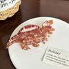 Dinosaur Cute Acrylic Hair Clip With Unique Colorful Options For Hairstyles Trendy
