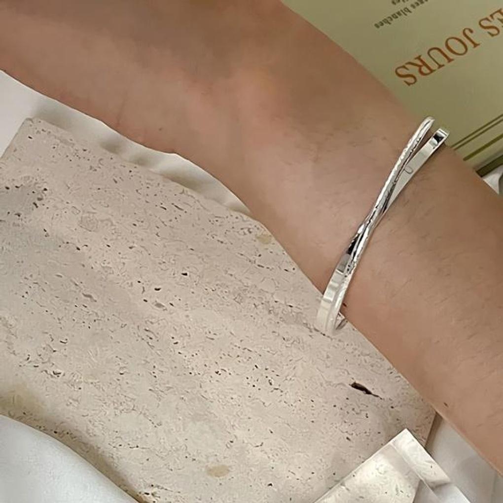 Women's Shine Pearl Plain Motion Layered Bracelet