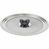 L9879902 Cooking Lid Anti-splash Stainless Steel 24-30cm Silver