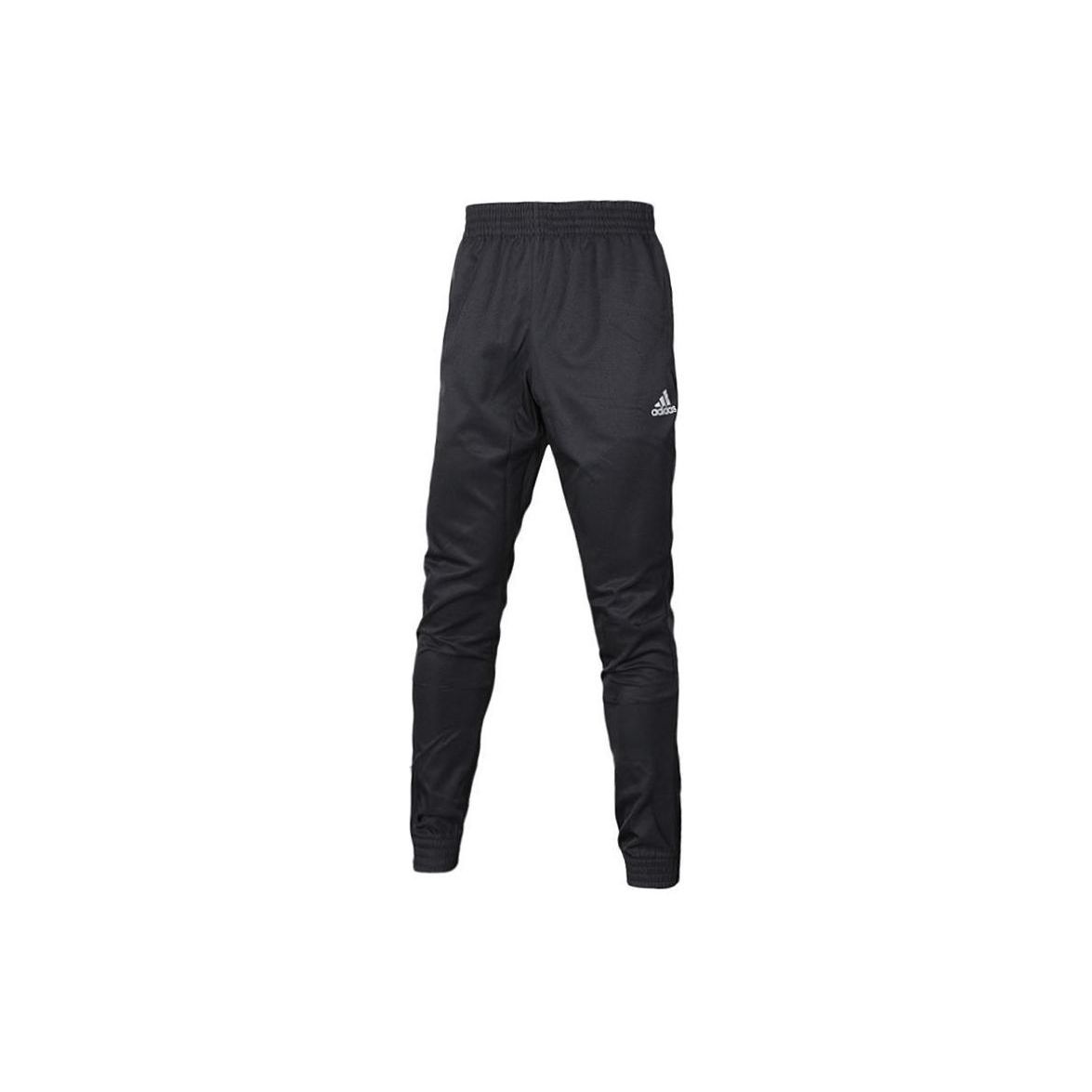 

Adidas Logo Elastic Casual Knitted Sports Pants Men Pants Black AZ2097 S