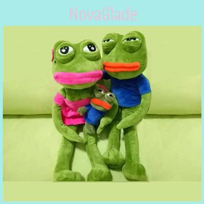 Cuddly Pepe The Frog Plush Doll Soft Toy For Home Decoration