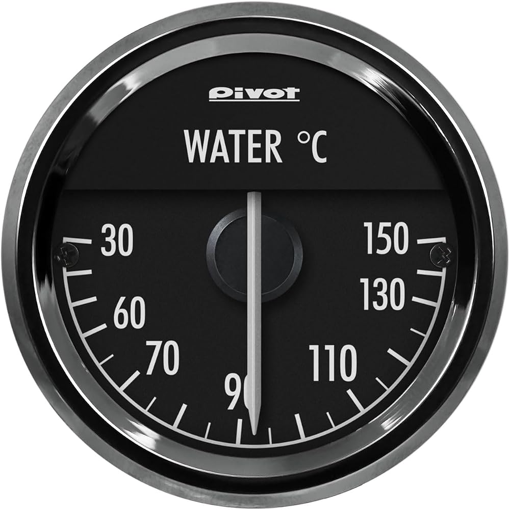 Pivot STING 52 Water Temperature Gauge STW-5 Digital Display Automotive Accessory