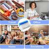 Interdental Brushes 220 Pcs Dental Brushes Dental Floss Stick for Interdental Cleaning Interdental Brushes Blue Portable Oral Tooth Clean Interdental 