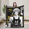 Buddha Record Of Ragnarok Blanket Quality Soft  Throw Blanket Spring Kids Bedroom Graphic Bedspread