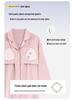 Women's Plus-Size Pure Cotton Long Sleeve Pajama Set with Breast Pads - High-End Spring/Autumn Home Wear