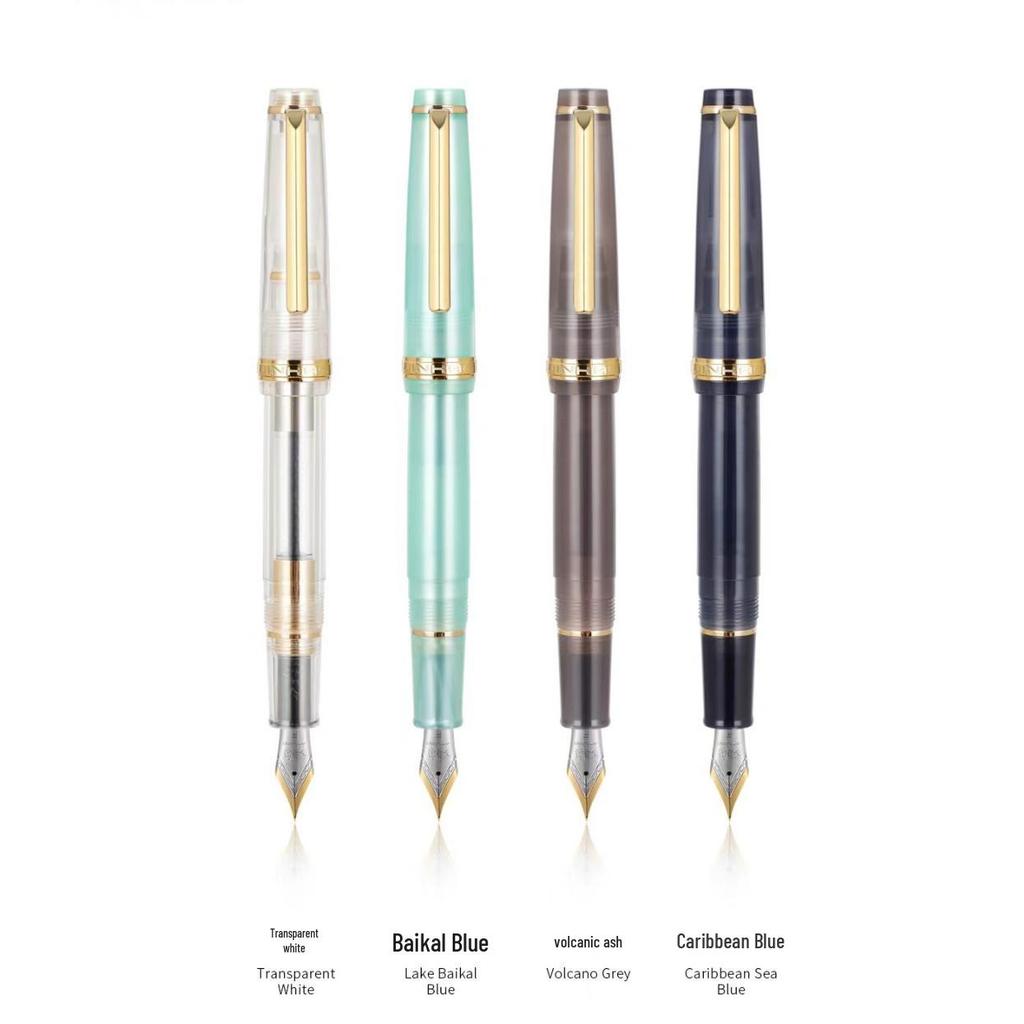 Jinhao 82 Fountain Pen - Fresh Style Portable Pocket Pen with Converter for Business, Office, and Travel.