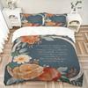 3pcs Wrapped In Love Quilt Cover Set (1 Quilt Cover + 2 Pillowcases Without Pillow Core)