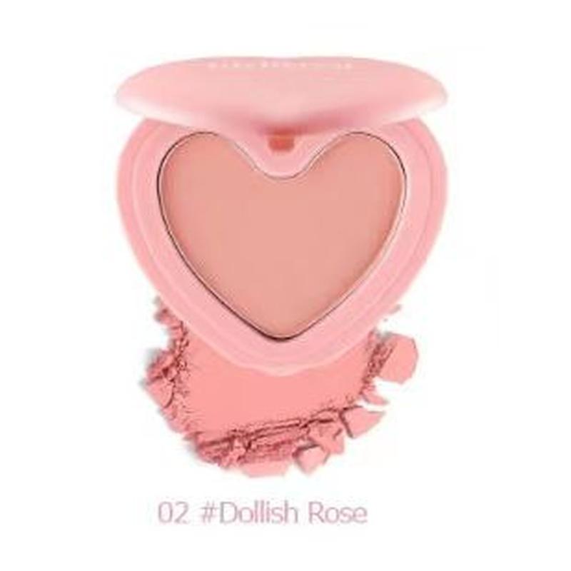 Lilybyred Luv Beam Cheek - 02 Dollish Rose Чистое сияние 1pc