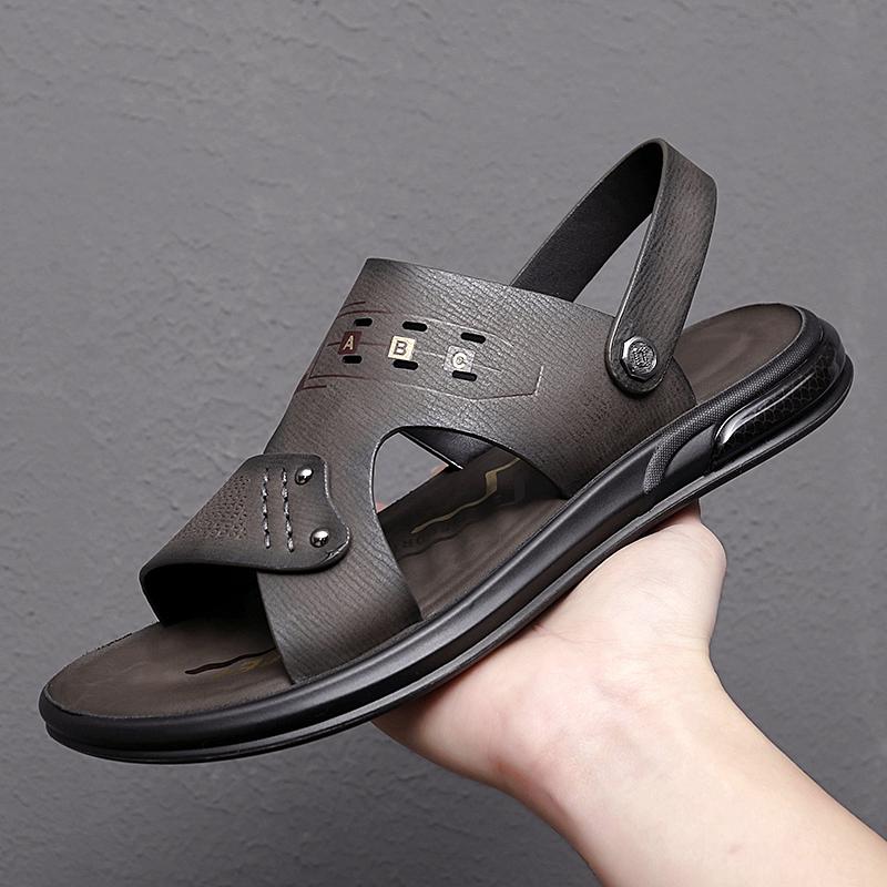 Fashion Summer New Men Sandals Fashion Leisure Beach Holiday Sandals for Mens Lightweight Shoes New Outdoor Comfortable Casual Sandals