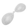 1 Pair Silicone Bra Inserts Water Proof Thickened Reusable Transparent Bra Pads For Swimwear and Str