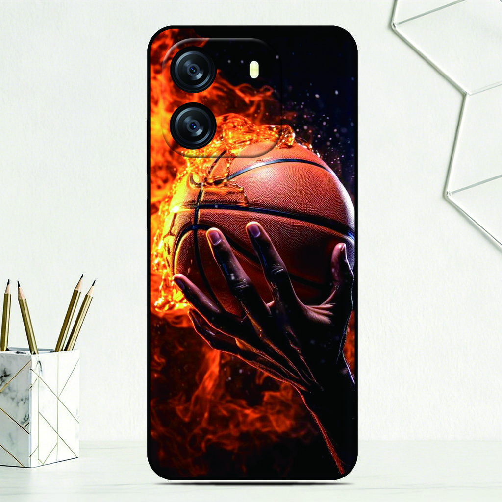 Basketball Sport Phone Case For Blackview Wave 6C Printing Pattern 6 C Black Back Cover Soft Silicone Protective Fundas Wave6C
