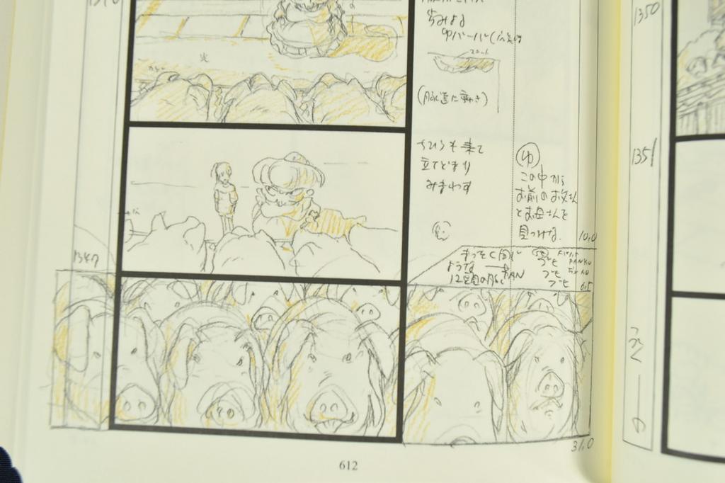 Studio Ghibli Storyboard Collection Spirited Away Vol. 13 by Hayao Miyazaki