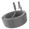 Ethernet Cable Replacement Outdoor Waterproof Rectangular Satellite Cable 26AWG Extension Cable for Generation 2