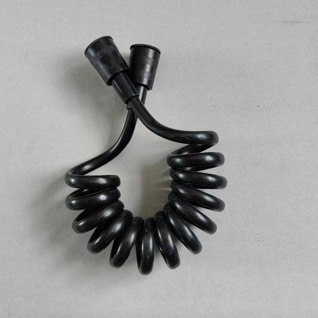 2mTelephone Line Shower Hose PU Bathroom Spring Flexible for Water Plumbing Toilet Bidet Sprayer Bathroom Accessories