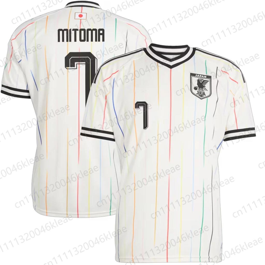 2026 New Classic Japan Summer Mens Soccer Fans Retro Breathable All Season Mitoma 7 Soccer Jersey Football Shirt