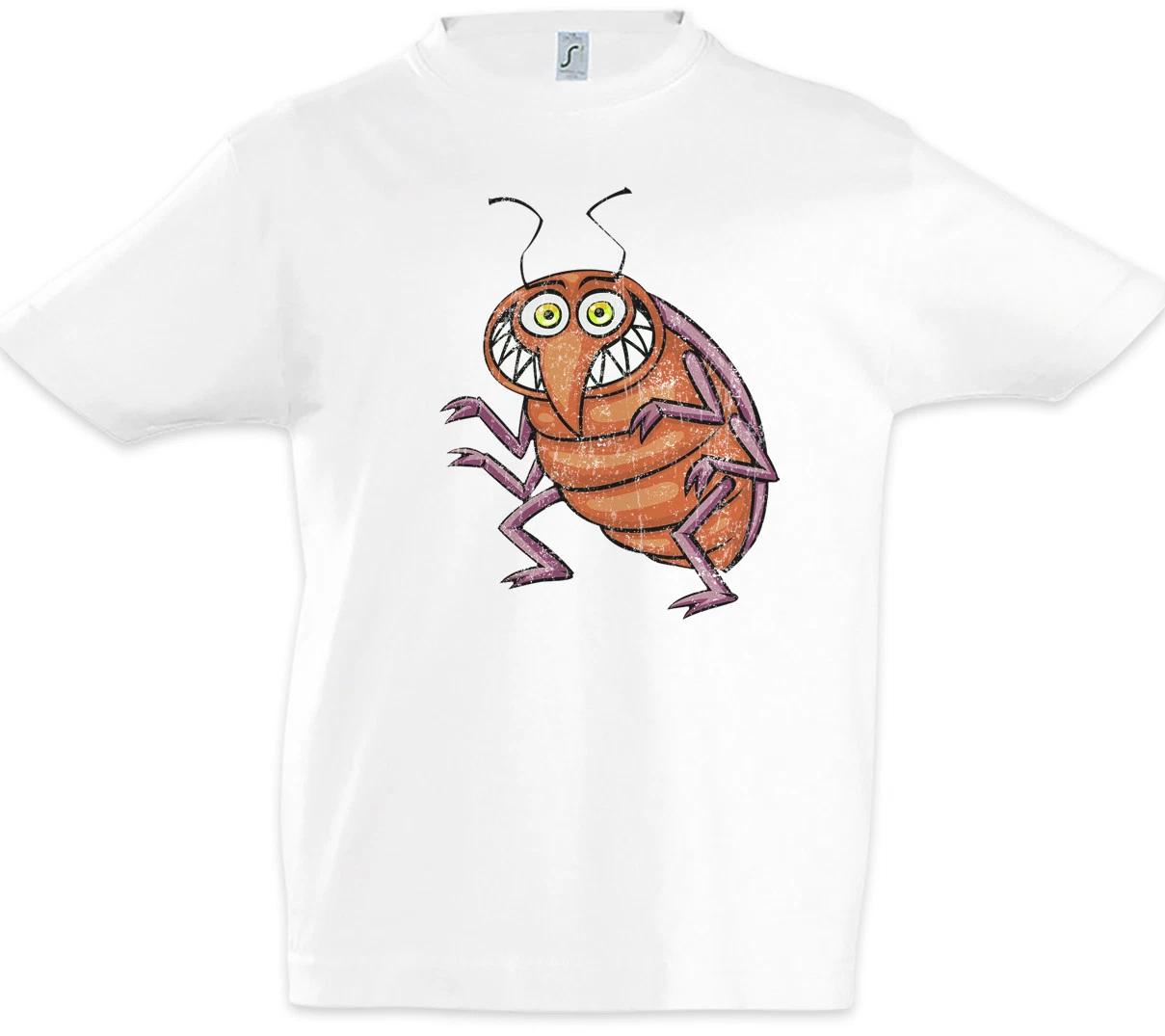 Bed Bug Boys kids boys T-Shirt Cockroach Toon Comic Fun Cartoon Drawing 100