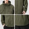 Mark Fairwhale Men's Casual Hooded Jacket