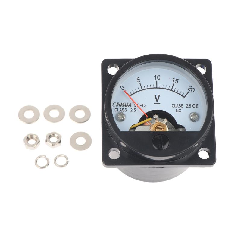 So-45 Analog Dc 1V-800V Voltmeter Sensitive Pointer Accurate Display Long Service Life For Electrical Testing Industrial Project