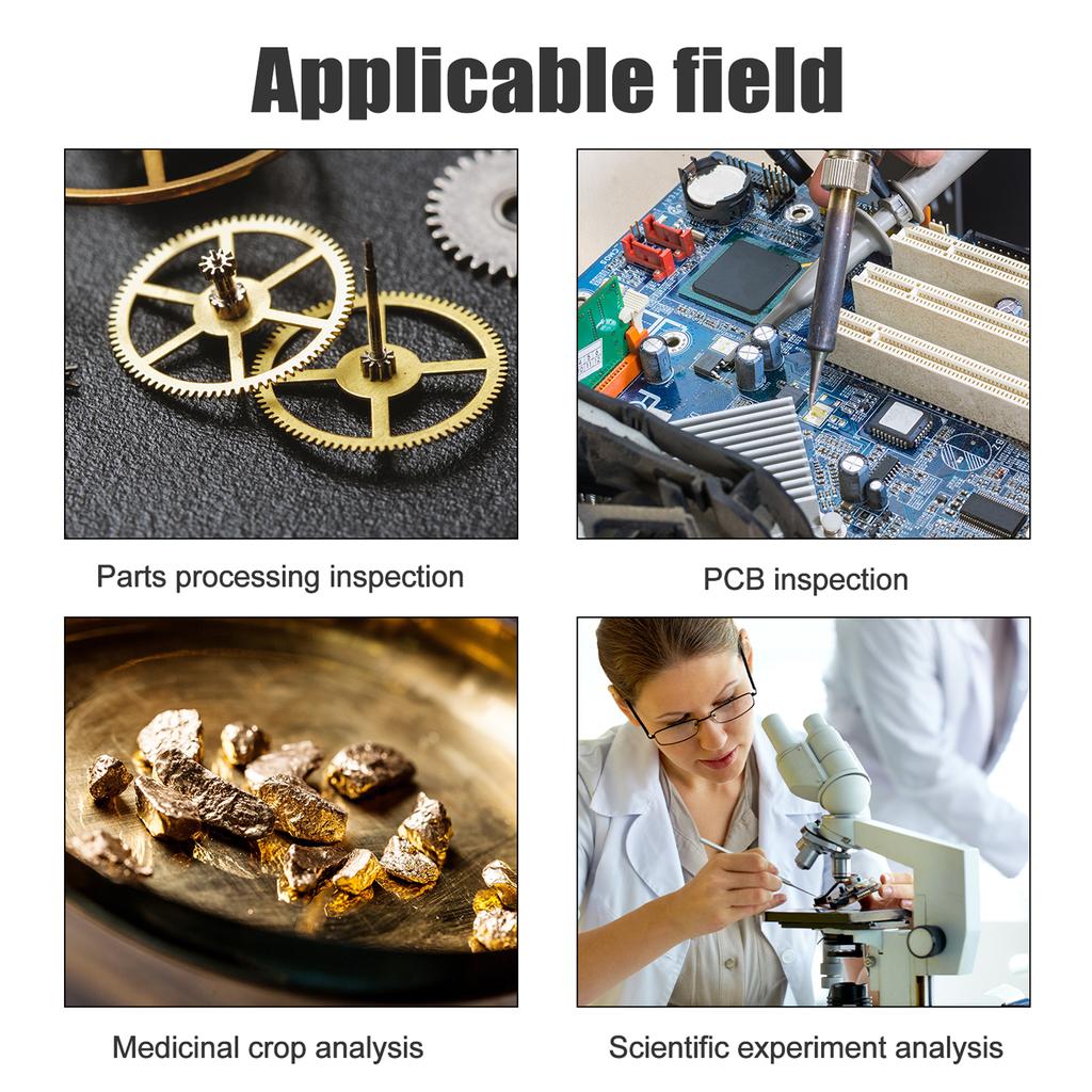 LED Rundlicht für Mikroskoplampe für Mikroskop Helligkeit einstellbar Mikroskoplicht