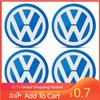 For VW New 56mm Emblem Wheel Center Hub Caps Stickers Car Rim Cover Accessories For Volkswagen CC Golf 6 7 GTI Tiguan Passat B
