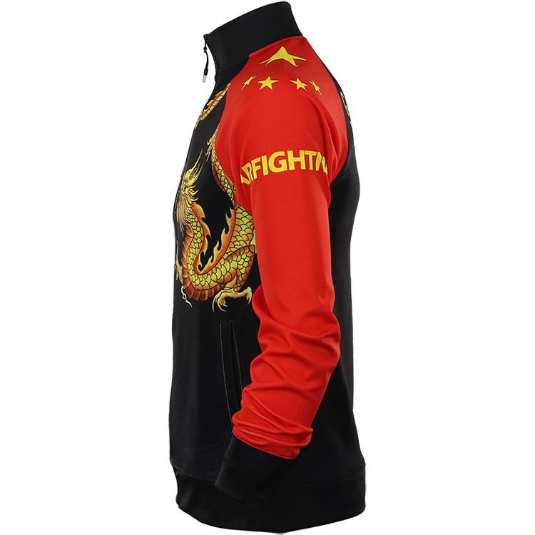 Soft Monkey Quick-Dry MMA Training Jacket - Spring/Autumn Fitness Muay Thai Boxing Outerwear