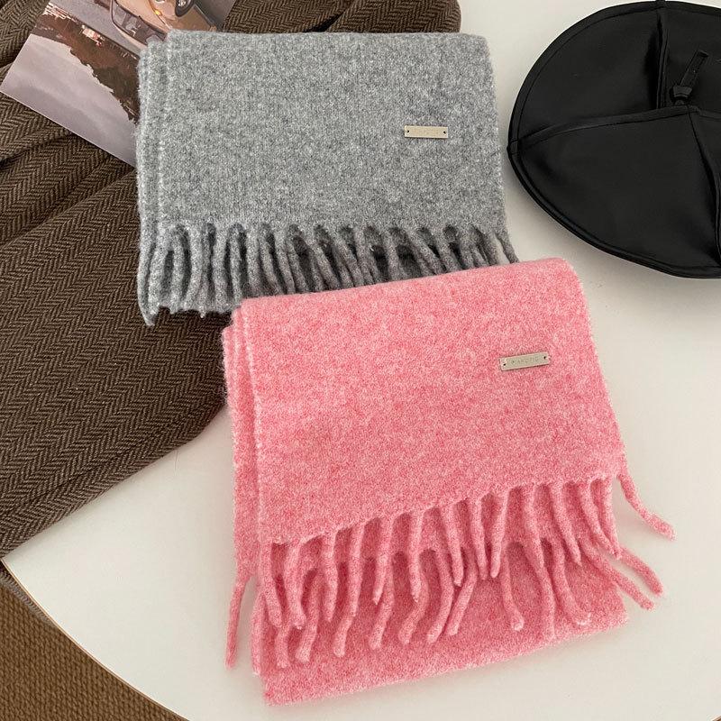 Schal für Damen, modisch, lang, kariert, Schals, großes Gitter, für den Winter, warm, Gitter, große Schals, Geschenke