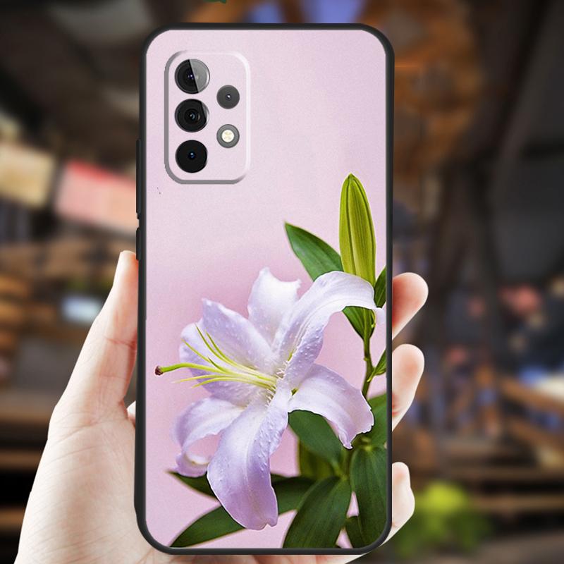 

Lily Flowers Case For Samsung Galaxy A34 A06 A05 A32 A16 A55 A36 A26 A54 A14 A22 A52 A35 A15 A53 A13 A56 Samsung A05