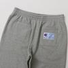 Champion Action Style Fleece Sweatpants with Oxford Men's One-Point Logo, Gray, C3-Z202