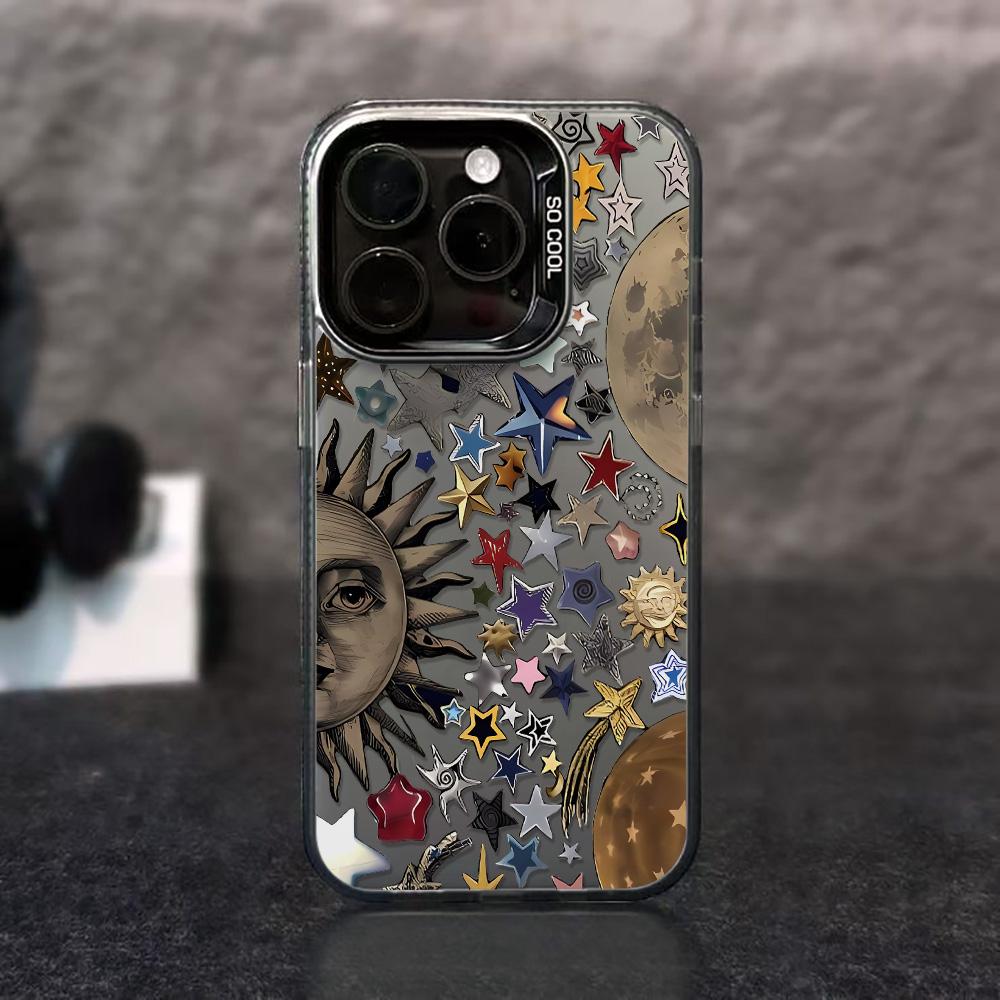 ტელეფონის ქეისები iPhone 11 13 16 ProMax-ისთვის, iPhone 13 14 15 ProMax 12 13 ProMax-ის ქეისი, Samsung A55 A05S A54 A06 S22 A15 A12 A22 A52S S23 S24 ფერადი IMD