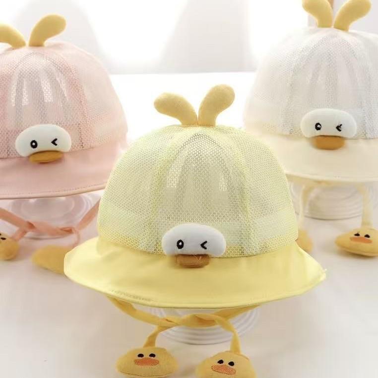 Baby Summer Thin Breathable Large Brim Sun Hat Unisex Infant Mesh Baseball Cap UV Protection Visor for Boys and Girls
