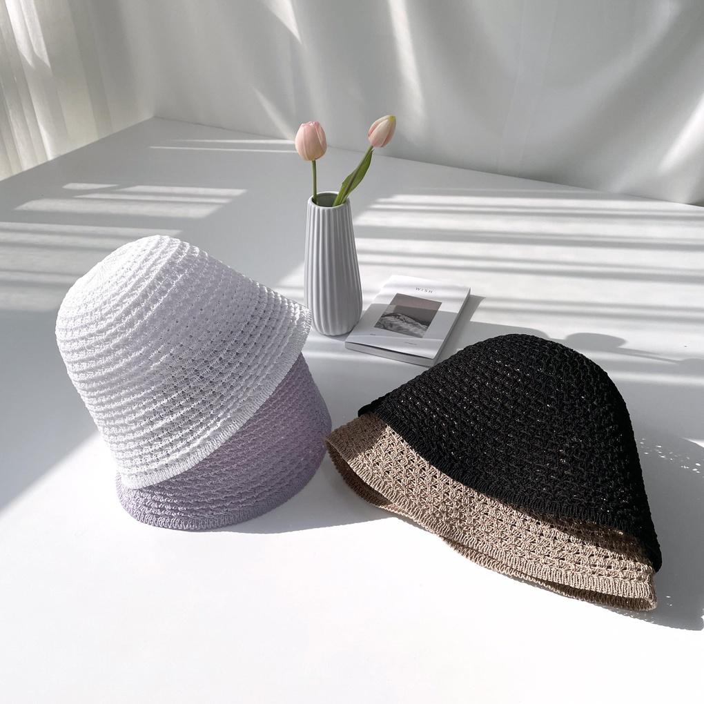 Men's and Women's Daily Bucket Hat Knitted Bucket Hat