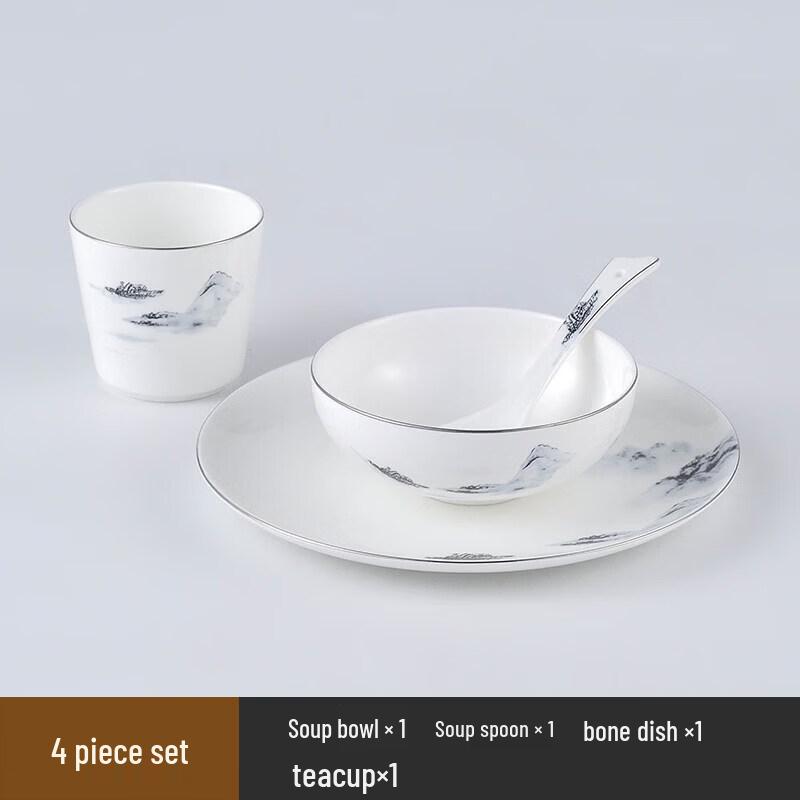 Sweet & Elegant Chinese Ceramic Tableware Set