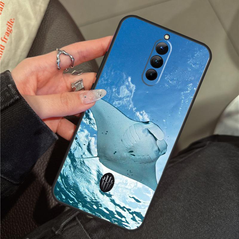 Animal Manta Ray Case For ZTE Nubia RedMagic 11 10 Pro Plus 9 8 9S 8S 10S Pro 5G 5S 6S 7S 6 7 Pro 11 Air Cover