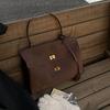 Autumn and winter retro matte bag women's new commuter shoulder messenger bag suede suede portable