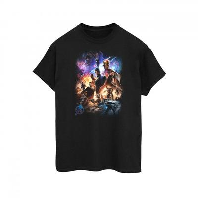 Mens Character Montage Cotton T-Shirt