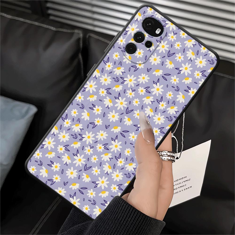 

Cartoon Daisy Phone Cover Case for Motorola Moto G53 G30 G50 G51 G73 G71 G60s Edge 20 Pro 30 Lite G22 Edge40 G52 G32 Motorola Moto G50