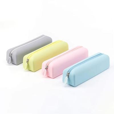 Grande Trousse à Stylos avec Fermeture Éclair Sac de Rangement pour Maquillage Étui à Crayons Durable Étudiant