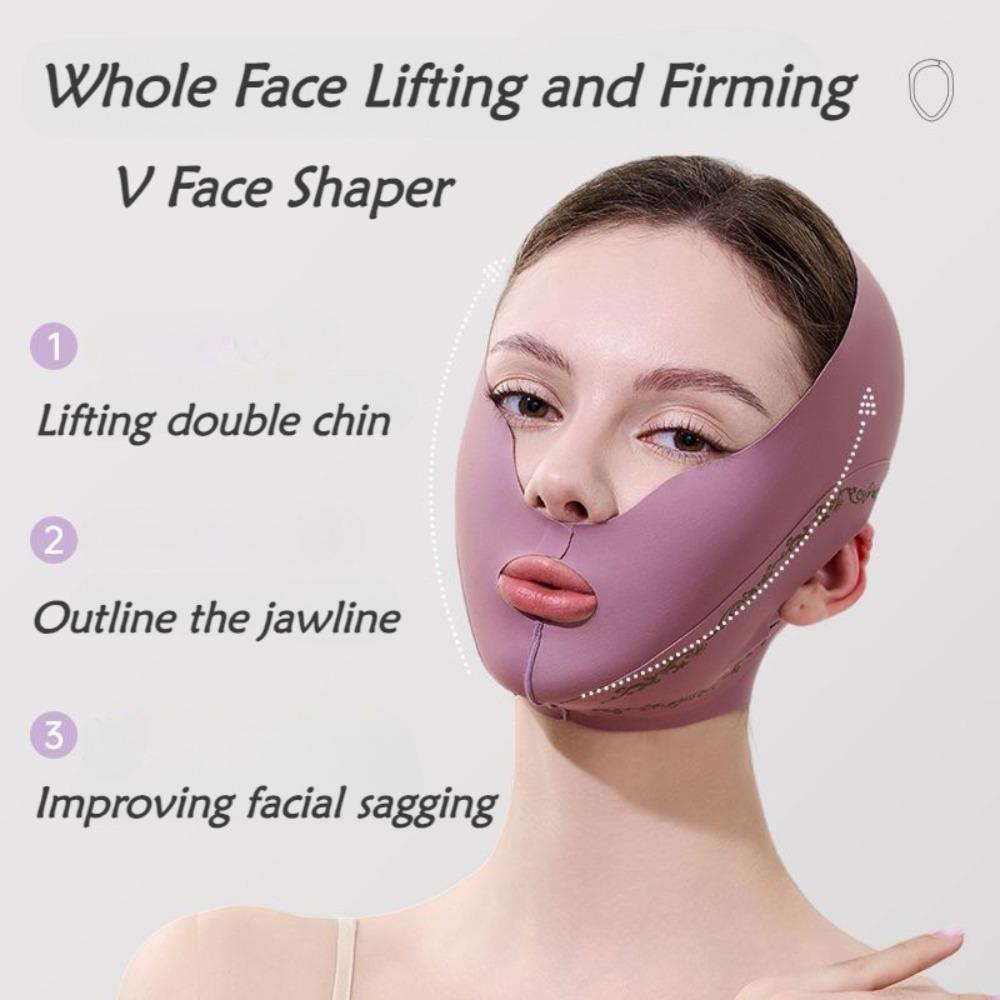 Upgraded Face Slimming Bandage V Line Face Shaper Chin Cheek Lifting Belt Anti Wrinkle Band Facial Massage Strap Skin Care 2028