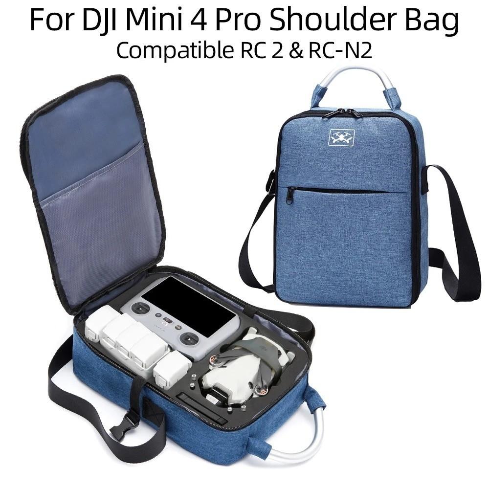 DJI Mini 4 Pro Compact Single Shoulder Bag Handheld Lightweight Storage Bag Handbag Large Capacity Carrying Case