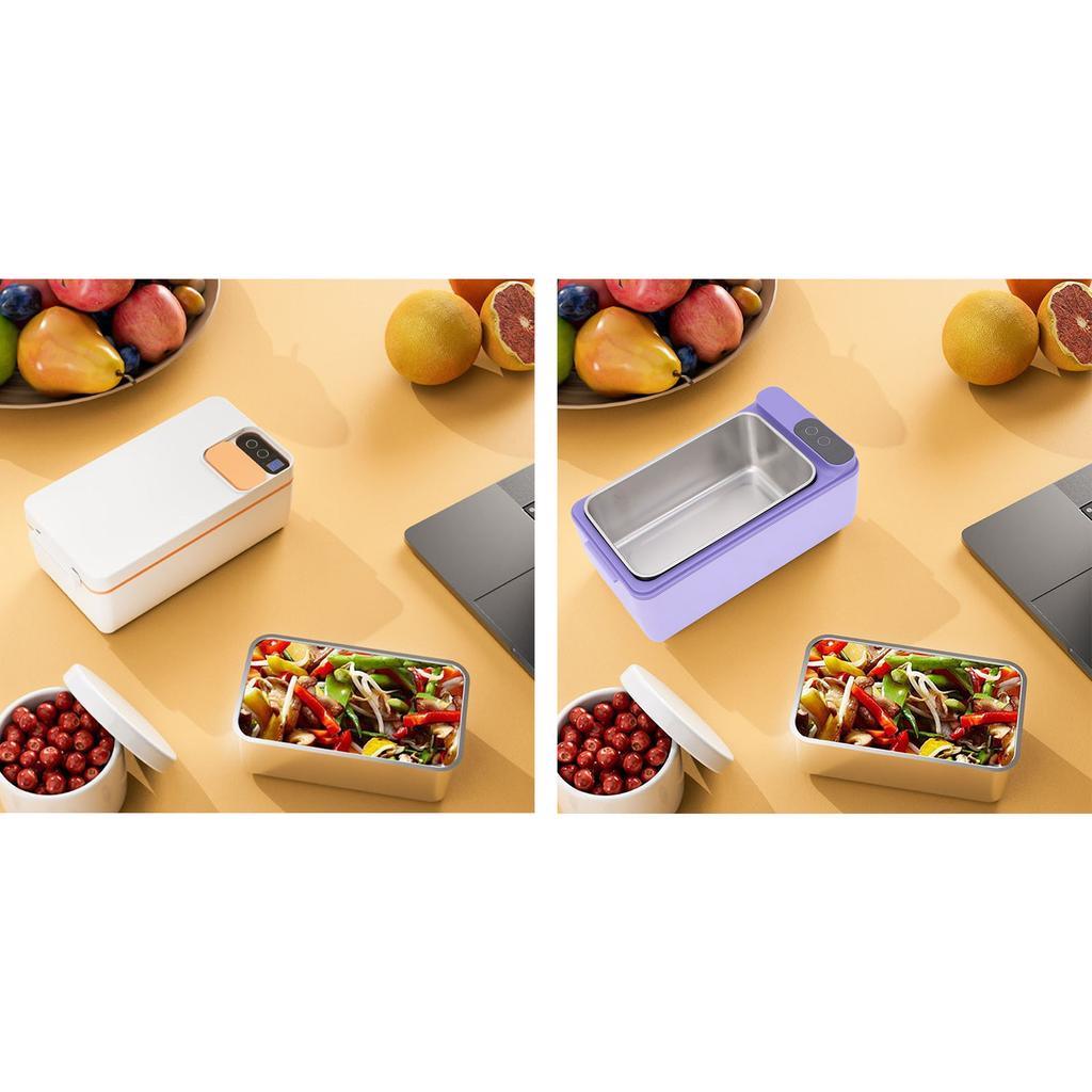 Electric Lunch Box Rechargeable Portable Lunch Warmer 1L Large Capacity Electric Heat Preservation L