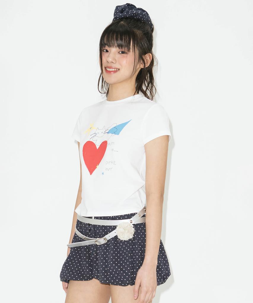 LOTSYOU Lotsyou_Perfect Lover Tee White