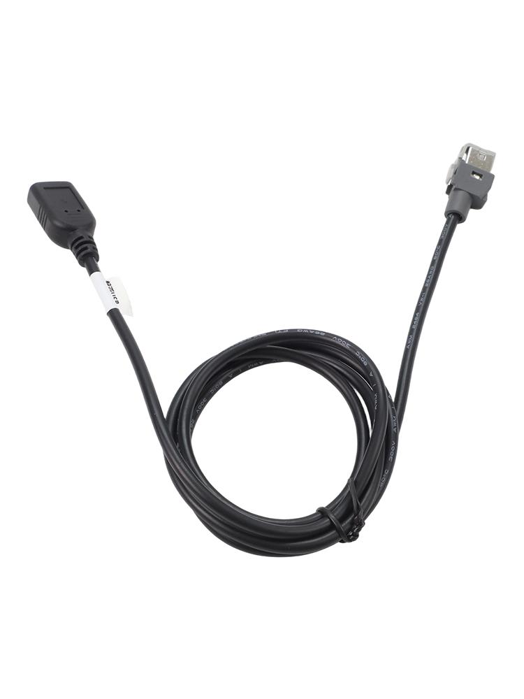 4 Pin USB Connector 4Pin Female Adapter Car Installations ABS Material Non-Deformed Structure Practical Adapter