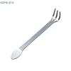HOT! 1Pc New Stainless Steel Root Rake Bonsai Potted Plants 3-Prong Loosen Soil Tool Handheld Rustproof Rake Home Gardening Tool