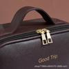 Waterdichte Draagbare Reis Make-up Tas - Grote Capaciteit met Spiegel