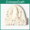 Knitted Hat Women Winter Warm Thicken Ear Protection Casual Fashion For Students And Couples