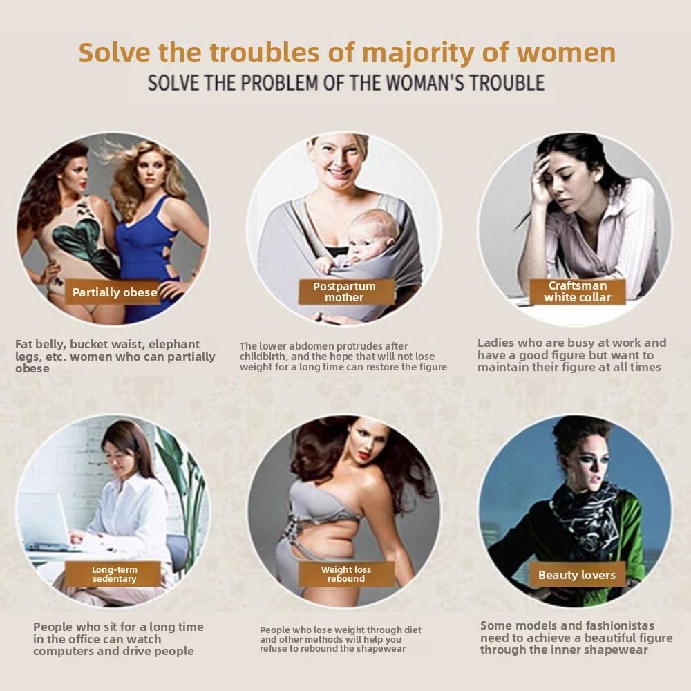 Stickable Waist Trainer Seamless Women Girdle Belt Fashion Slimming Shapewear  Lady